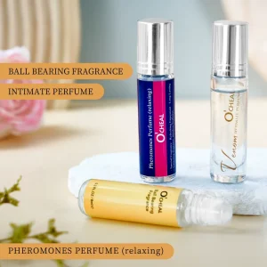 Professional Floral Pheromone Perfume Long Lasting Fresh Aromatic Scent Portable Rollerball Cologne