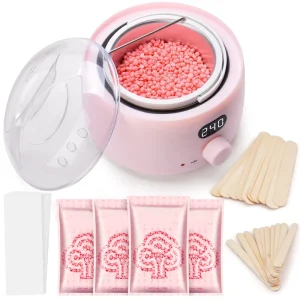 Professional Wax Heater for Body Hair Removal Nose Face Head Hands Feet Breast Universal Voltage 500ml Capacity JP