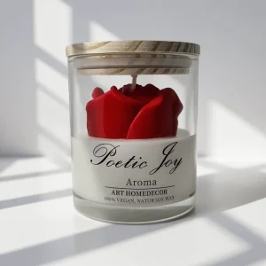 Promotional Creative Rose Scented Candles Flower Scented Candles Handmade Flower Candles Sourced Directly From the Factory