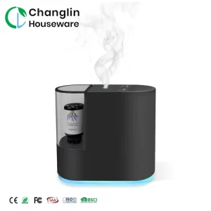 Pure Essential Oil Nebulizer Waterless Aroma Diffuser Smart USB Rechargeable Scent Diffuser Machine for Home
