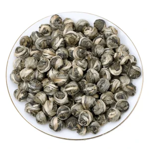 Pure Jasmine Pearl Tea Natural Scented Flavor Spring Green Tea Chinese Jasmine Pearl Dragon Tea Moli Huacha