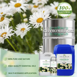 Pure Natural Chamomile Oil Soothes and Calms the Skin Suitable for Skincare and Home Aromatherapy