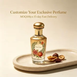 Pure Parfum Rich Mediterranean Fruit Aroma Golden Decal Jar Private Labeling Specialist Expert Agent Pro