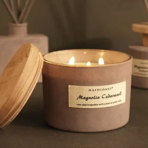 RAINCOAST Handmade Luxury Candle Jars 350G Home Decoration Scented Soy Wax Candles Hot Sell Private Label Christmas Ornament