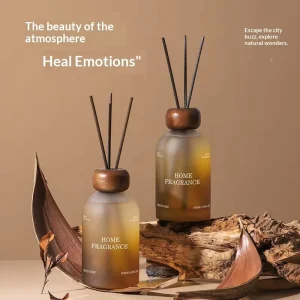 Rattan Essential Oil Reed Diffuser for Home, Bedroom, and Office