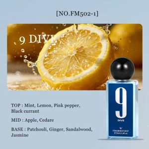 Ready to Ship Factory Blackcurrant Pineapple Birch Patchouli Rose 50ml 1.69oz Modern Sparkle Aroma Gentlemen Perfume