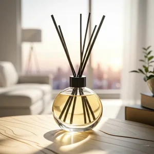 Reed Diffuser Set for Living Room, Bedroom, and Office Use with Steady Scent Release