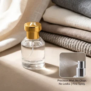 Relaxlines Art Deco Design Model FS 014 Air Freshener Essential Oil Room Spray for Natural Freshness 100ml Glass Bottle Fragrant