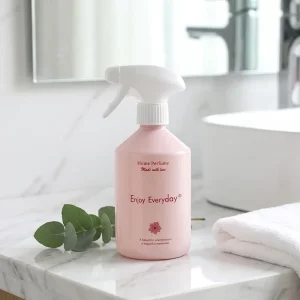 Reusable Sprayer Non Watermark Fine Mist Wardrobe Sofa Curtain Smoke Pet Mildew Odor Neutralizer Linen Spray