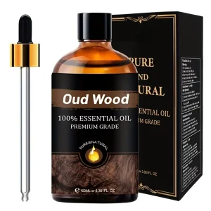 Rich Woody Calming Cold Pressed 100% Plant Oud Essential Oil 100ml Eco Friendly for Fragrance Massage Skin Care
