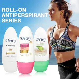 Roll on Antiperspirant 50ml Underarm Floral Scented Fragrance Deodorizing Sweat Inhibiting Agent Unisex Guangzhou Export Grade
