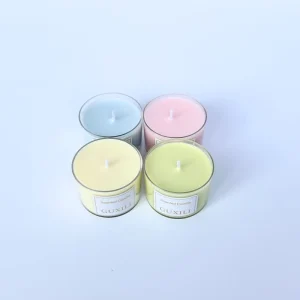 Romantic Fragrance Candle Glass Cup Valentine’s Day Gift Long Burning Duration Soy Wax Candle Handmade Candles