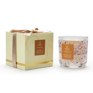 Romantic Valentine Day LED Light Custom Labels Scented Candle for Living Room Bedroom Home Decoration