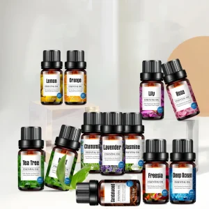 Rosemary Lavender Jasmine Essential Oil Aroma SPA Relief Relaxation Natural 100% Pure 10ml Essential Oils Set Aromatherapy