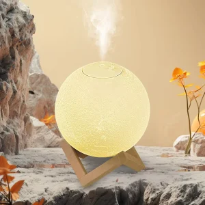 Round Aroma Diffuser 1500ml Fragrance Air Purifier Humidifier Home USB Electric Diffuser