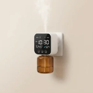 S01 App Control Waterless Diffuser Aromatherapy Wall Mounted Essential Oil Plug in Aroma Scent Diffuser Machine for Office