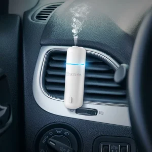 SCENTA 6 Bottles Mini Car Fragrance Oil Refill Set Smart Auto Air Vent Clip Ultrasonic Scent Diffuser For Tesla OEM