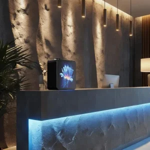 SCENTA Commercial Scent Diffuser with Advertising LED Display for Luxury 5 Star Hotel Medium Bottle Fragrance Marketing Machine