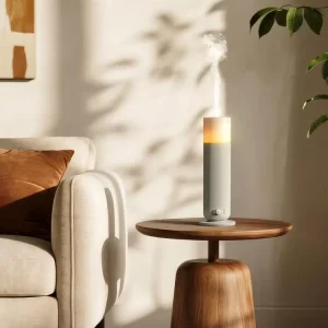 SCENTA Customizable Electric Scent Diffuser Tabletop Led Light Luxury Home Designer Diffuser for Brand Stores OEM B2B