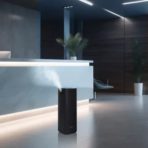 SCENTA Hotel Lobby Scent Machine Smart Waterless Floor Standing Tower WiFi HVAC Aroma Machine for Large Area Business