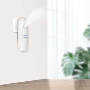 SCENTA Small Home Smart Aroma Diffuser Cold Atomizing Oil Diffuser Electric Wall Plug in Diffuser Auto Fragrance Machine for B2B