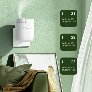 SCENTA Wall Plug Scent Diffuser OEM Wall Aroma Nebulizer for Hotel Private Label Fragrance Machine for Distributors