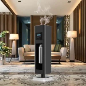 SCENTSEA OEM Scent Machine 1L Oil Diffuser Electric Aroma Diffuser Upright Structure Aluminum Large Area Waterless Hotel