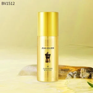 Salty Vanilla Jasmine Orange Ginger Sandalwood Ambergris 150ml 5.0oz Luxury Gold Bottle Deodorant Men Body Spray