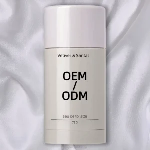 Santal & Vetiver Scented Deodorant Long Lasting Odor Control Niacinamide & Prebiotics Gentle Deodorant for Daily & Sports Use