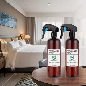 Scent Met Modern Custom Logo Room Spray 250ml Multi purpose Air Freshener & Odor Eliminator for Hotel Bar Home & Pet