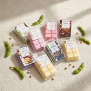 Scent Sational Organic Soy Wax Melts Manufacturer BSCI CE Certified OEM ODM Friendly Highly Scented Lumpy Fragrance for Bulk Buy