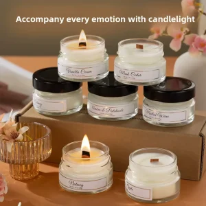Scented Candle Gift Set for Home Bedroom Birthday Gifts and Soy Wax Scented Candles