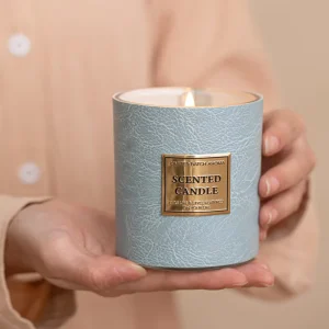 Scented Candle high end home aromatherapy candle handmade ceramic jar decorative ornament long lasting scented candle