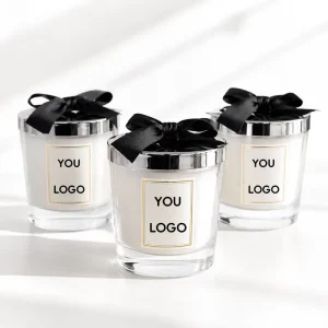 Scented Candles Custom Logo Candles for Office Decor