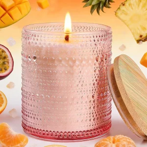 Scented Candles Gift for Women Valentine’s Day Large Jar Candle for Home Aromatherapy Candle Ideal Holiday Gift