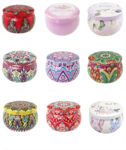 Scented Candles Gifts Soy Wax Travel Tin Jar Candles for Home for Mom for Christmas Birthday Thanksgiving Mother’s