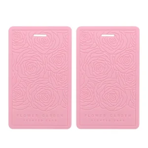 Scented Card Air Freshener Flower Hanging Air Freshener 3 Pack Fragrance Aroma Car & Home Room Decoration