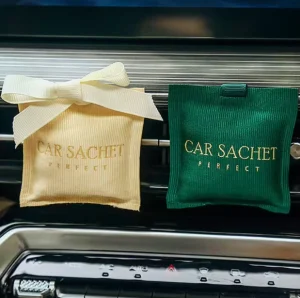 Scented Cloth Sachets Magnet Vent Clip EVA Beads Car Perfume Solid Diffuser Aromatherapy Car Air Freshener