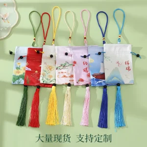 Scented Pouches Empty Bags With Mugwort Filling Portable Sachets Corporate Gifts Car Ornaments