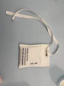 Scented Sachet Cotton Bag White Home Wardrobe Fragrance Pouch Twill Fabric Cotton Bag With Customized Logo