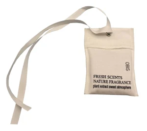 Scented Sachet Cotton Bag White Home Wardrobe Fragrance Pouch Twill Fabric Cotton Bag With Customized Logo
