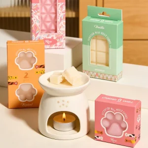 Scented Soy Wax Tablets Sachet Aroma Wax Melts Handmade Home Fragrance Perfume Wax Melt Blocks with Packaging