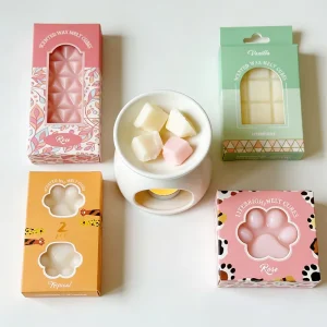 Scented Wax Cubes Melts Home Fragrance Strong Scent Long Lasting Soy Plant Wax Melts with Packaging Box