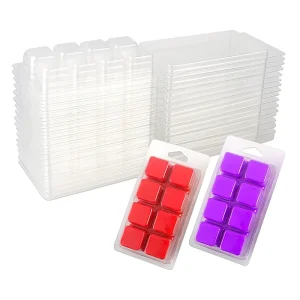 Scented Wax Melts Packaging Clear Blister Clamshell Packaging for Wax Melt