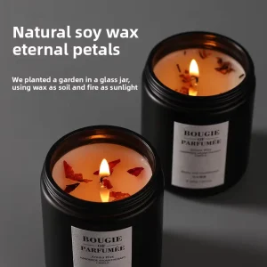 Scented candles with a high end feel soy wax indoor fragrance holiday gift box decorations and customization