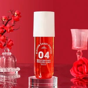 Sensual Night Party Scented Hot Cocoa Caramel Amber Musk Vanilla Plum 250ml Intensive High Fixation Body Splash Fragrance Mist