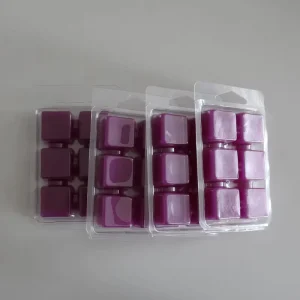 Set 6 Soy Wax Scented Melts 3oz Assorted Wax Warmer Cubes/Tarts Including Jasmine Rose Lemon Spring for Home Decoration