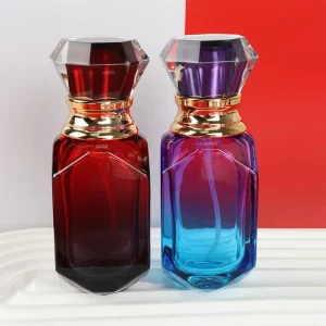 Shatter Resistant Empty Glass Perfume Spray Bottle with Customized Logo and Labels 30ml 50ml for Eau De Toilette