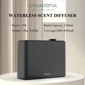 Silent Modern Automatic Hotel Commercial Waterless Electric 1000ml Fragrance Oil Scent Air Diffuser Machine
