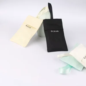 Simple Design Home Wardrobe Closet Hanging Scented Sachet Linen Bags Car Fragrance Aroma Beads Scented Cloth Sachet